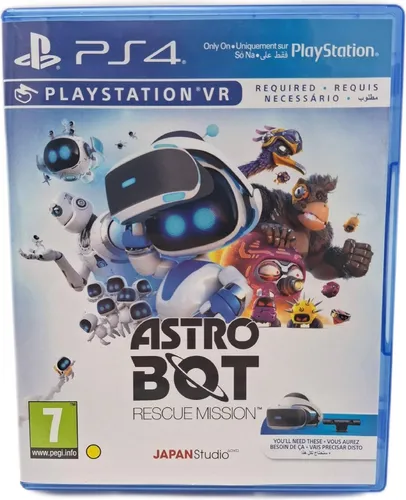 Playstation VR Erforderlich Astro Bot Rettung Mission - Virtual Reality Spiel mit actiongeladenen Missionen und herausfordernden Rätseln, perfekt für ein immersives Gaming-Erlebnis.