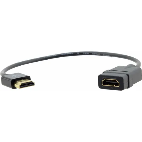 Kramer HDMI mit Ethernet-Verlängerungskabel 0.30 m - Multimedia Kabel mit Ethernet-Funktion, ideal für hohe Übertragungsqualität und schnelle Datenübertragung in Ihrem Home-Entertainment-System.