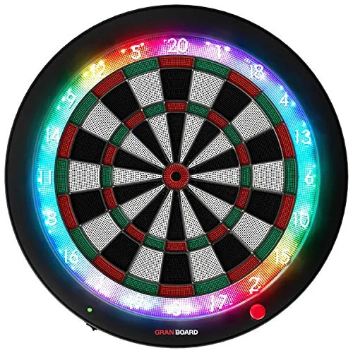 GRANBOARD3s Green Dartscheibe - Interaktive Dartboard für Spaß und Wettkampf - Dartboard der Kategorie Scheiben, bietet ein interaktives Spielerlebnis mit mehreren Spielmodi und einer einfachen Verbindung zu mobilen Geräten.