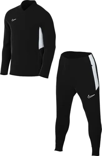 Nike Herren Dri-Fit Academy25 Br Trainingsanzug, Black/White/White, S - Trainingsanzüge mit Dri-FIT-Technologie für optimalen Feuchtigkeitstransport, leichtes und kühles Tragegefühl sowie praktische Taschen für wichtigen Stauraum.