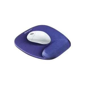 Kensington Mauspad 64271, blau, 280 x 215 mm, Stoff, Schaumstoff-Handgelenkauflage