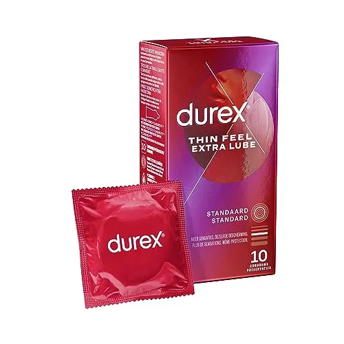 durex Kondome Durex Thin Gefühlsecht Extra feucht - 10 Kondome