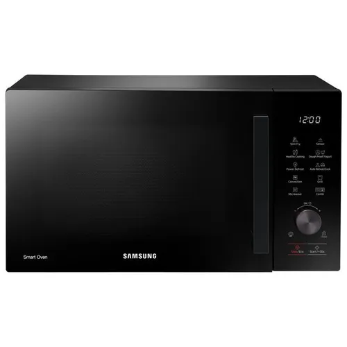 Samsung 28 l Kombi-Mikrowelle - Schwarz, mit SlimFry & Sensor - Mikrowelle mit 28 l Volumen, SlimFry-Funktion für fettfreies Frittieren und automatischem Kochen dank Feuchtigkeitssensor. Ideal für gesundes Garen!