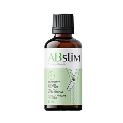 AB slim Tropfen - Nahrungsergänzungsmittel zur Körperformung - Multivitaminpräparate & Mineralien, 100% natürliche Inhaltsstoffe für eine fortschrittliche Körperformulierung, einfach in Wasser aufzulösen und täglich einzunehmen.