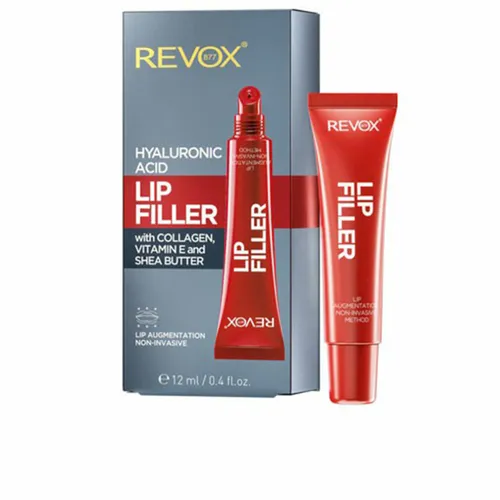 Revox B77 Lippenfüller mit Hyaluronsäure 12ml - Innovativer Lippenfüller mit Hyaluronsäure für sichtbar vollere Lippen. Die nicht klebende Textur sorgt für Feuchtigkeit und einen natürlichen Glanz. Ideal für die tägliche Lippenpflege.