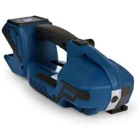 Akku Umreifungsgerät Handspanner - Schleifmaschinen, leistungsstark mit Lithium-Ionen-Akku, ideal für effizientes Umreifen von PE und PP Bändern, schnelle Spanngeschwindigkeit von 100-200 mm/s.