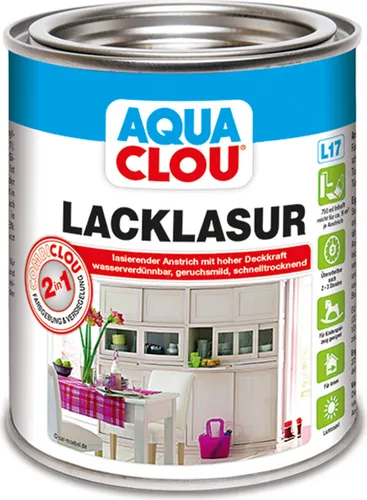 CLOU Aqua Clou Lack Lasur L17 Buche 750ml
