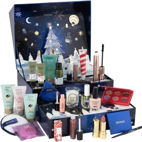 Douglas Adventskalender 2022 - Luxury Limited Edition - Hautpflegesets & -kits mit exklusiven Beauty-Produkten im Wert von 350€, ideal für die festliche Saison und als Geschenk.