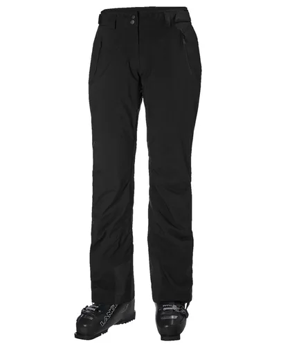 Helly Hansen Damen Hose Legendary Insulated, Black, L - Damen Skihosen mit Helly Tech Performance - hoch wasserdicht und atmungsaktiv, bietet optimale Bewegungsfreiheit und Isolierung für kalte Tage. Erlebe einen Skitag in ausgewählten europäischen Skigebieten!