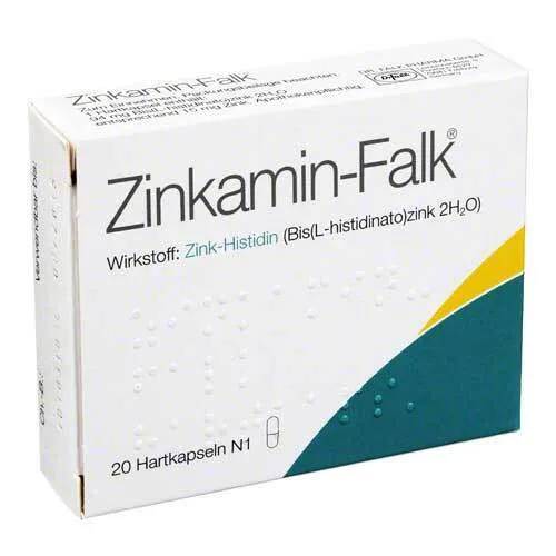 Zinkamin Falk Hartkapseln 20 St