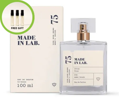 MADE IN LAB 75 WOMEN Eau de Parfum 100ml für Damen Blumig, Zitrus Duft EDP