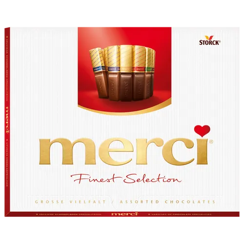 MERCI Schokolade Merci Große Vielfalt 250g STORCK 79914