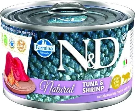 FARMINA N&D Cat Natural Thunfisch&Garnele- Nassfutter für 8606014107227
