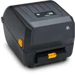 Zebra Etikettendrucker ZD220t - Thermotransfer, 203dpi, mit Spender - Drucker für Etiketten bis 104 mm, ideal für effizientes Etikettieren mit integriertem Spender. Schnelle Druckgeschwindigkeit von 102 mm/Sekunde und USB-Schnittstelle.
