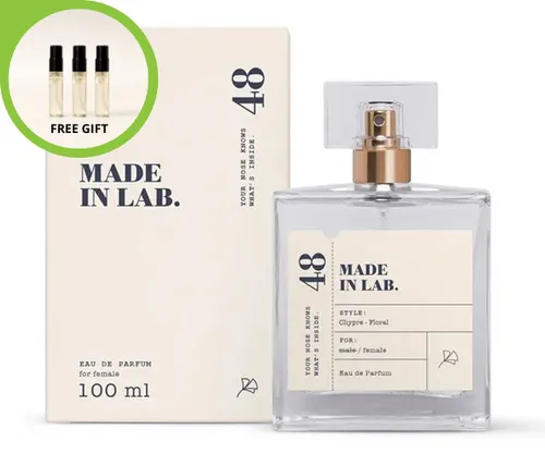 MADE IN LAB 48 WOMEN Eau de Parfum 100ml Damen Chypre, Blumig Duft EDP