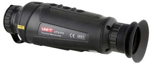 Uni-T UTx313 Wärmebildkamera Monokular - Leichtes Wärmebild-Monokular mit 384 × 288 Infrarotdetektor und 50 Hz Bildfrequenz. Ideal für Outdoor-Beobachtungen, Jagd und Sicherheit – präzise Hot-Spot-Tracking-Funktion für eine zuverlässige Wärmequellenverfolgung.
