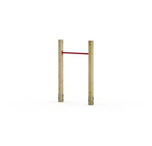 Wickey Turnreck FIT Tumble 201 - Anpassbare Kinderreckstange für den Garten - Turngeräte, mitwachsend und extrem witterungsbeständig, ideal für Kinder ab 3 Jahren, bis 100 kg belastbar, inklusive Montagezubehör für einfachen Aufbau.