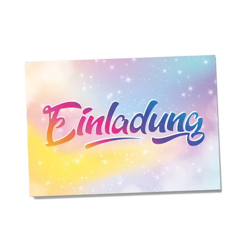Einladungskarten Geburtstag Kindergeburtstag Einladungen Party Mädchen Einladung