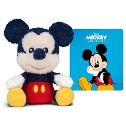 tonies Hörspielfigur Cuddle Tonies - Micky Maus - Kuschelige Hörspielfigur für Kinder, ideal zum Spielen und Entspannen. Micky Maus erzählt spannende Geschichten und lädt zu einer beruhigenden Klangreise ein – perfekt für kuschelige Momente und kreative Abenteuer!