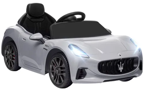 Aiyaplay Kinder Elektroauto Grau - Kinder-Elektrofahrzeug für 3-5 Jahre, mit Doppelmotoren für bis zu 50 Minuten Fahrspaß, wahlweise Fernsteuerung oder manuelle Steuerung, inklusive Sicherheitsgurt und sanftem Start.