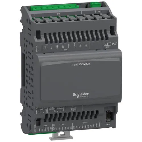 Schneider Electric SPS-Steuerung TM173OBM22R - SPS-Prozessor mit 5 Relaisausgängen und 7 analogen Eingängen, ideal für kompakte Automatisierungslösungen.