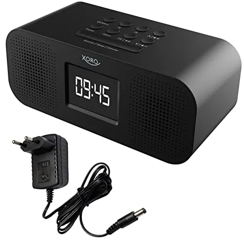 XORO HMT 425 Basic Digitales WLAN Internet Radio - Radios mit 2.8" Farbdisplay, unterstützt Podcast und USB Mediaplayer für vielseitigen Musikgenuss.