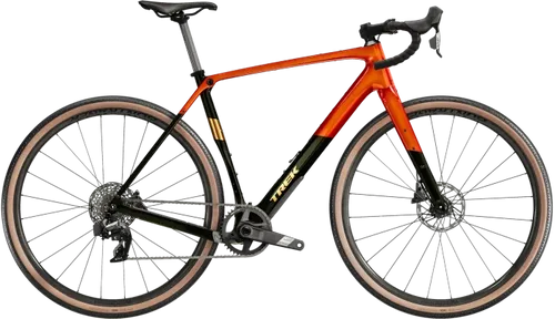 Trek Checkpoint SL 5 AXS 2025 Gravelbike - Orange - L - Rennrad für Abenteurer, ausgestattet mit SRAM AXS Schaltung für präzise Gangwechsel und optimale Leistung auf jedem Terrain.