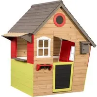 SwingKing Kinder-Spielhäuser Fairytale - Märchenhaftes Spielhaus für Kinder, regt die Fantasie an und verwandelt jeden Garten in ein zauberhaftes Abenteuerland.