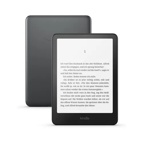 KINDLE Paperwhite Signature Edition (2024) - 7-Zoll E-Book-Reader, 32 GB Speicher, mit verstellbarem Warmlicht für komfortables Lesen bei Tag und Nacht
