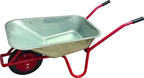 Gartenschubkarre 85L - Hohe Tragkraft von 120 kg - Baugeräte, ideal für Garten- und Landschaftsarbeiten mit einer großzügigen 85L Ladefläche und einer starken Tragkraft von 120 kg.
