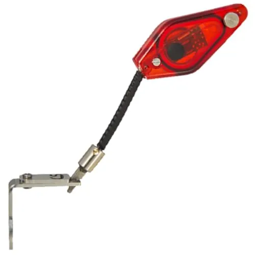 Carp Sounder Dropstar DR LX-2 Hanger mini - Rot - Robuster Bissanzeiger für Karpfenangeln, mit verstellbaren Positionslichtern und einfacher Montage für unterschiedliche Schnurdicken.