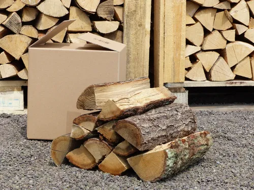 Kg Feuerholz Kaminholz Brennholz Eiche trocken 10