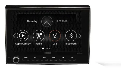 XZENT X-F275 Infotainer - 8" Touchscreen Multimedia Autoradio für FIAT Ducato, DAB+, Bluetooth, perfekt für Reisemobile und einfache Bedienung