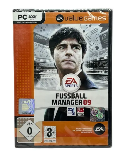 Fussball Manager 09 PC Computerspiel Game EA Value Games NEU In Folie Sealed RAR