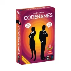 Codenames - Rätselspiel des Jahres 2016, englische Ausgabe - Spannendes Rätselspiel für 4-8 Spieler, ideal für schnelle 15-Minuten-Runden. Fördert Teamarbeit und Wortschatz, perfekt für gesellige Abende.