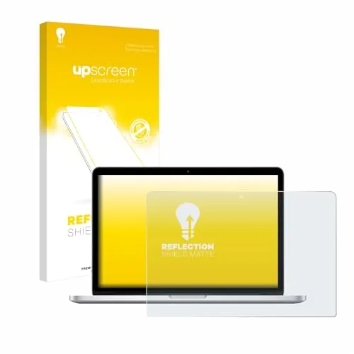upscreen Entspiegelungs-Schutzfolie für Apple MacBook Retina Pro 13" 2015 Displayschutz-Folie Matt [Anti-Reflex, Anti-Fingerprint]