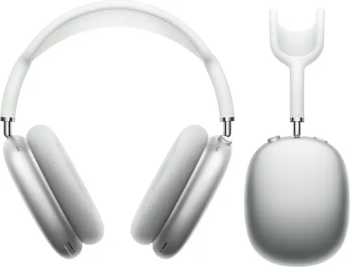 Apple AirPods Max - Kabelloses Bluetooth-Headset in Silber, 20 Stunden Akkulaufzeit und aktive Geräuschunterdrückung für ultimativen Musikgenuss