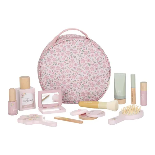 Holz Spielset Beautycase Schminkkoffer  rosa 2515
