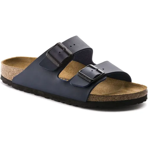 Birkenstock Arizona Sandalen Herren, Größe 43 in Blue - Wanderschuhe mit herausragendem Komfort und zeitlosem Design – ideal für entspannte Sommertage und Outdoor-Aktivitäten.