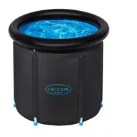 LAY-Z-SPA® Eisbad Glacial Zen™ – Rund Ø 75 x 78 cm - Erlebe erfrischende Auszeiten mit dem Bestway® LAY-Z-SPA® Eisbad Glacial Zen™. Ideal für Regeneration nach dem Training und für einen klaren Kopf. Robustes TriTech®-Material sorgt für Langlebigkeit und Stabilität.