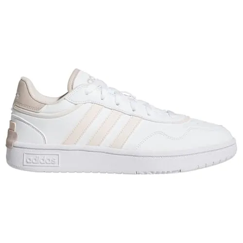 adidas Damen Hoops 3.0 SE Shoes - Trendige Sneakers in Wonder Taupe - Damen-Sneaker aus Synthetikleder mit Gummi-Cupsohle, ideal für einen sportlichen Look und hohen Tragekomfort.