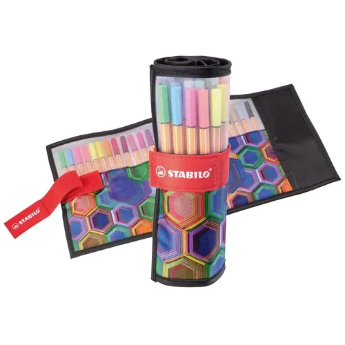 STABILO Point 88 ARTY Edition Fineliner farbsortiert 0,4 mm, 25 St.