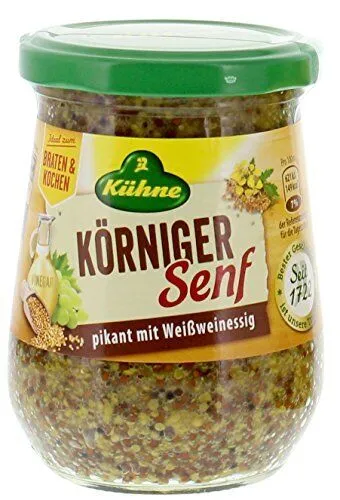 Kühne - Körniger Senf  250ml