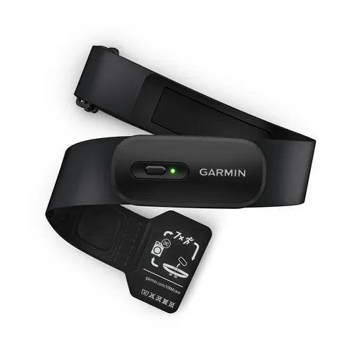 Garmin HRM 200 Herzfrequenz-Sensor Größe S - Fitness-Tracker Zubehör, präziser Brustgurt zur Echtzeitmessung von Herzfrequenz und HFV-Daten für optimiertes Training.