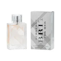 Burberry Brit for Her Eau de Toilette Spray (50 ml) - Damenduft mit frischen Noten von Limette und Birne, ideal für selbstbewusste Frauen, die einen blumigen und warmen Duft lieben.