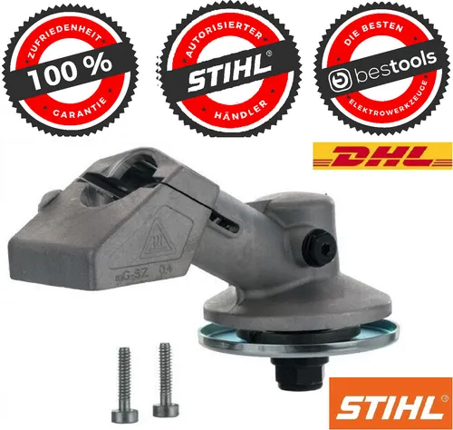 STIHL Winkelgetriebe 41376400100 für FS 90, 100, 240, 410 - Motor-Gartengeräte Zubehör, optimiert für hohe Leistung und Langlebigkeit, passend für zahlreiche STIHL Modelle.