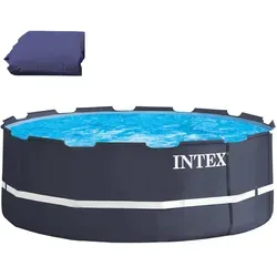 Intex Ersatzfolie navy blau für Frame Pool 366 x 122 cm - Poolzubehör für Intex Frame Pool, strapazierfähige Ersatzfolie in navy blau für optimalen Schutz und Langlebigkeit.