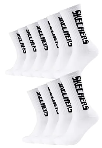 Skechers Kurzsocken Unisex Tennis Sock cushioned line 2p (2-Paar) 43-46