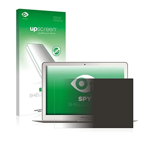 upscreen Anti-Spy Blickschutzfolie für Apple MacBook Air 13" (Anfang 2015) Made in Germany, Privacy Displayschutz-Folie [Blaulichtfilter]
