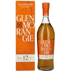 Glenmorangie 12 Years The Original Single Malt Scotch Whisky - Whisky, 12 Jahre gereift, mit einem unverwechselbaren Geschmack von Früchten und Vanille – perfekt für Kenner und Genießer.